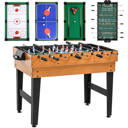 Homcom tavolo gioco in 1 - gioco,