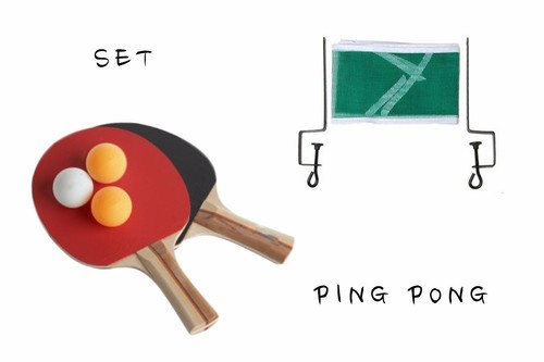 Set ping pong racchette - set, +