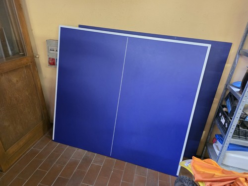Tavolo ping pong blu - pong, con