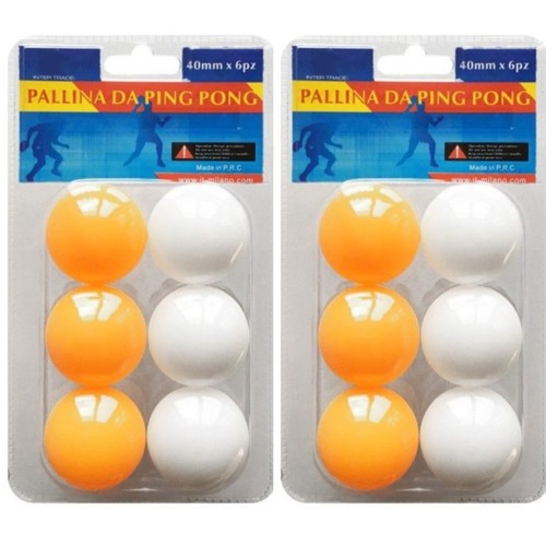 12pz palline ping - da, ping-pong