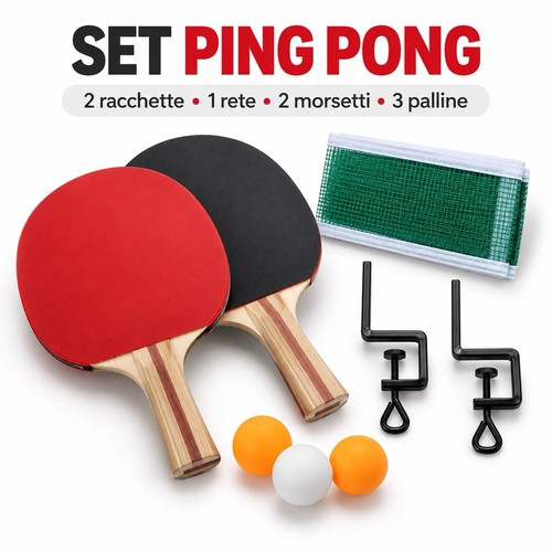 Set ping pong - +, rete