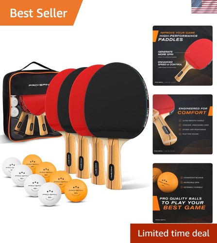 Ping pong paddle set - set, ad