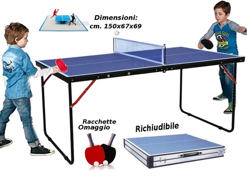 Tavolo ping pong indoor - da,