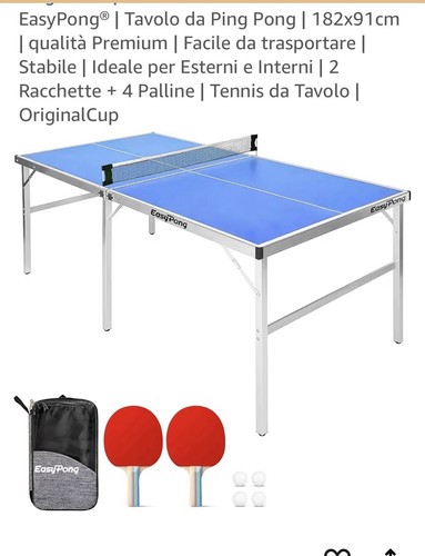 Easypong tavolo ping - ping, pong